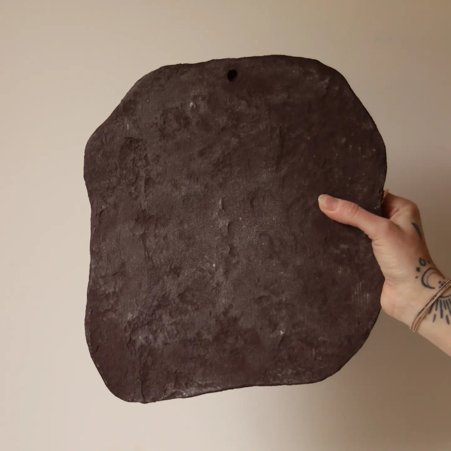 11" Gathered Earth Sculptural Wall Object