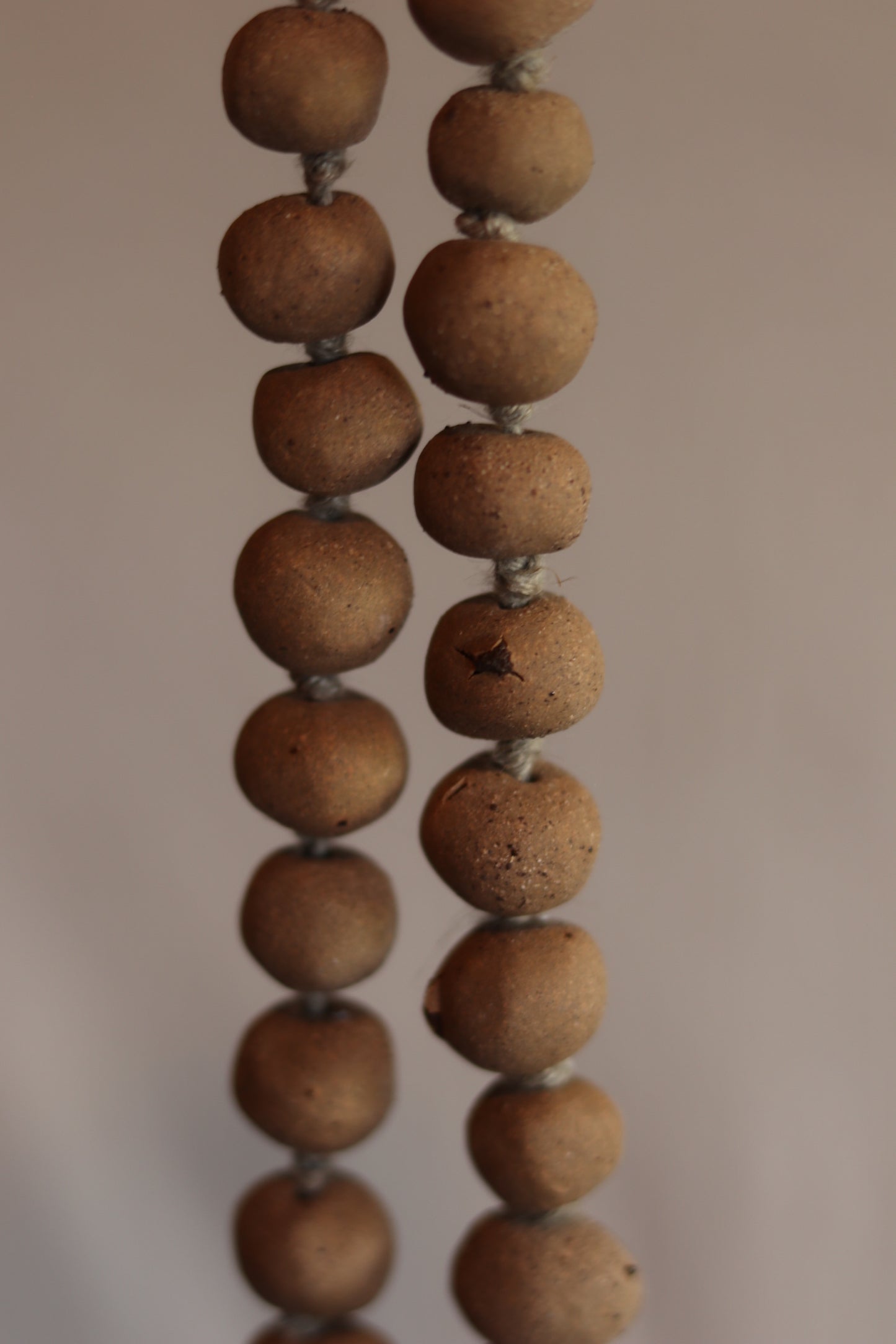 22" Gathered Earth Ancient Bead Strand