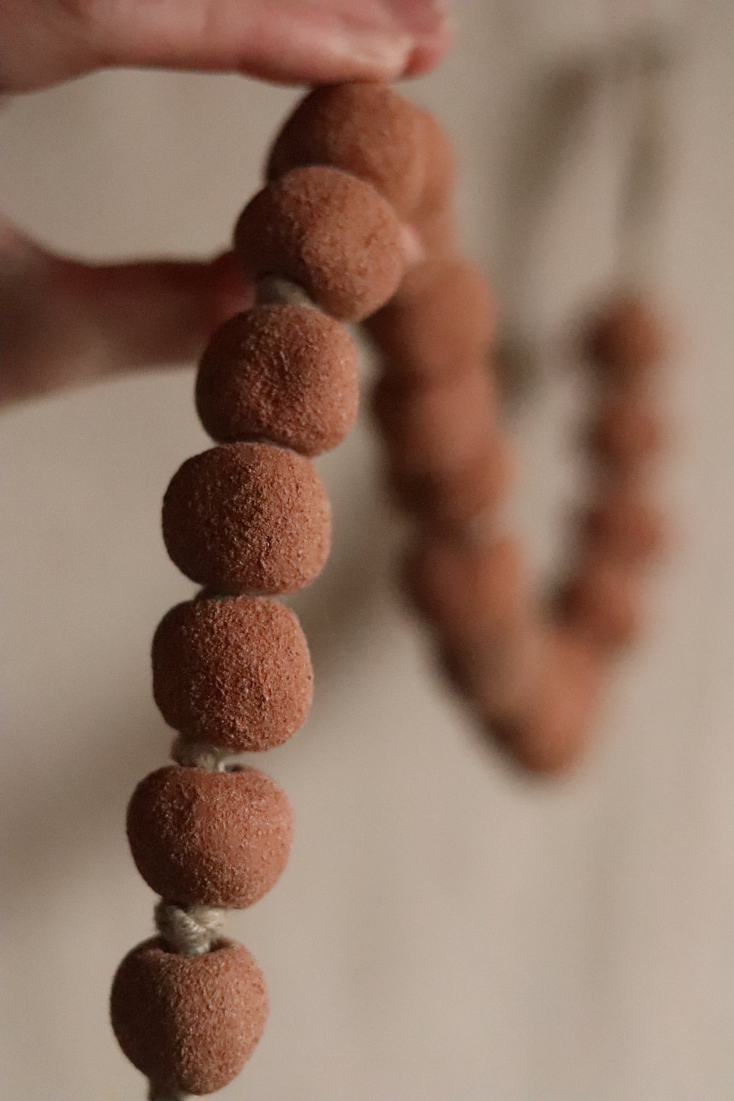22" Gathered Earth Artifact Strand