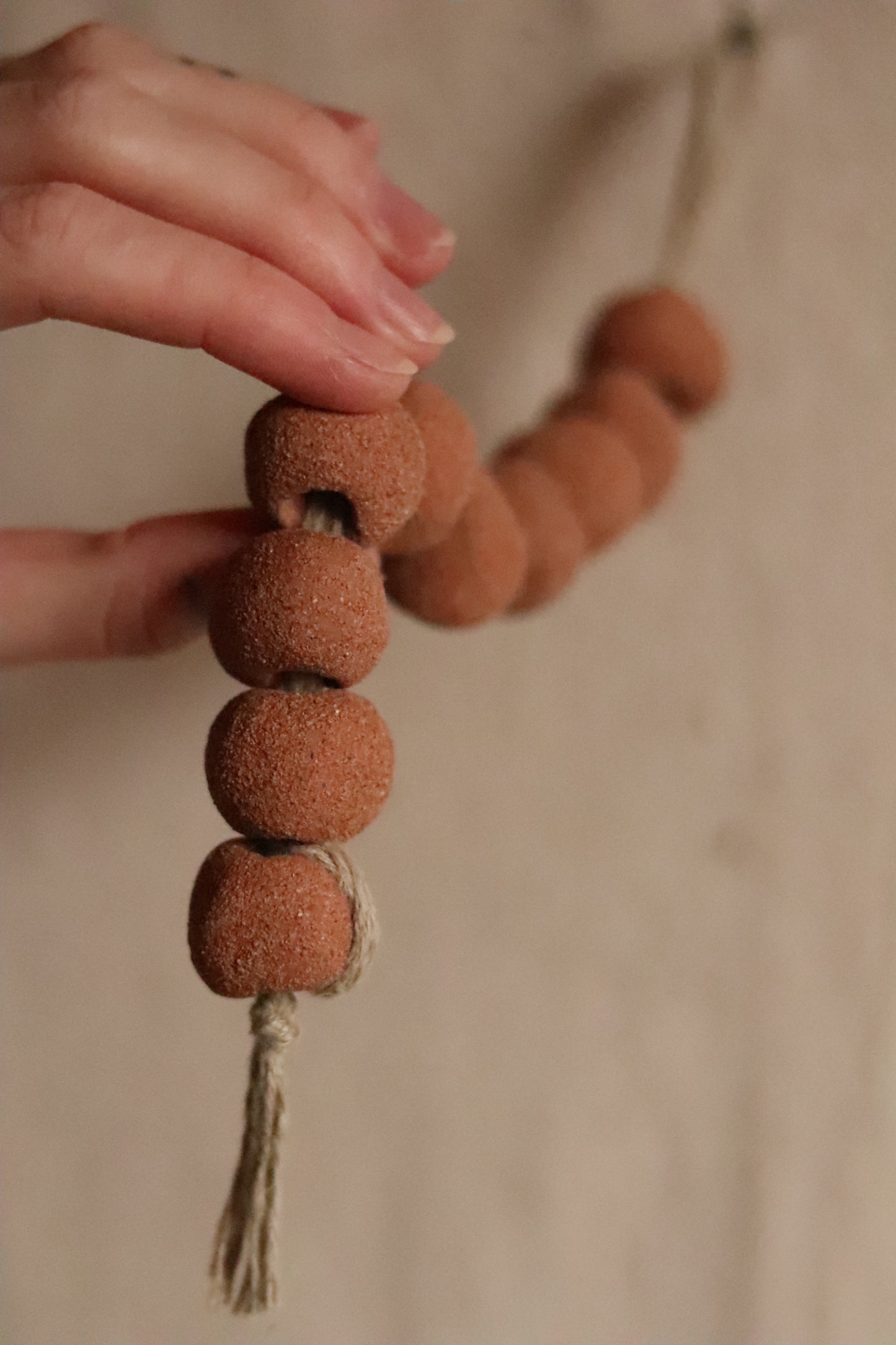 11" Gathered Earth Artifact Strand
