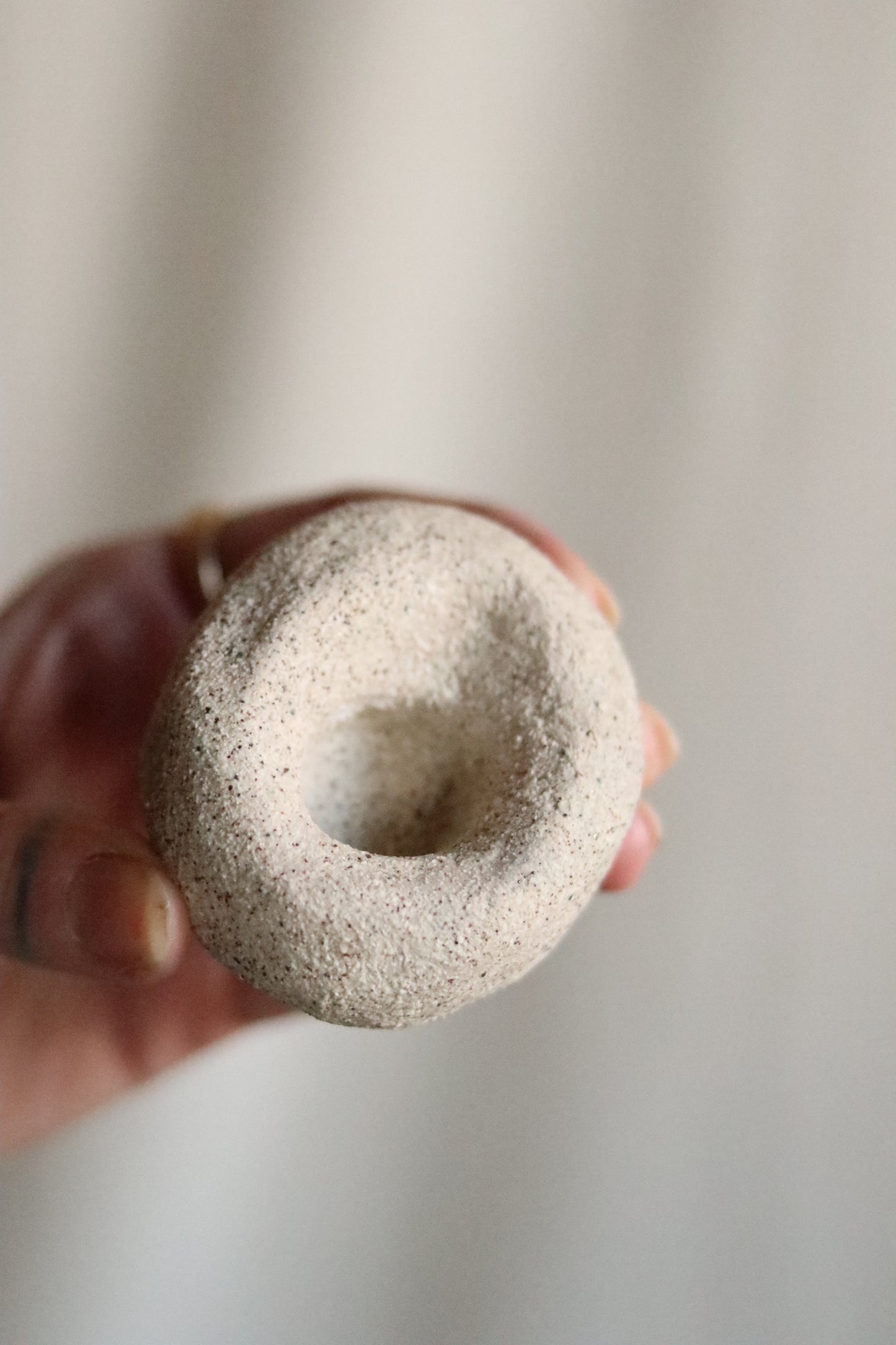 Gathered Earth Sculptural Candle Holder