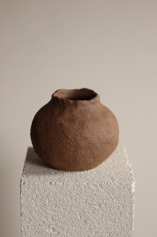 5" Gathered Earth Vessel