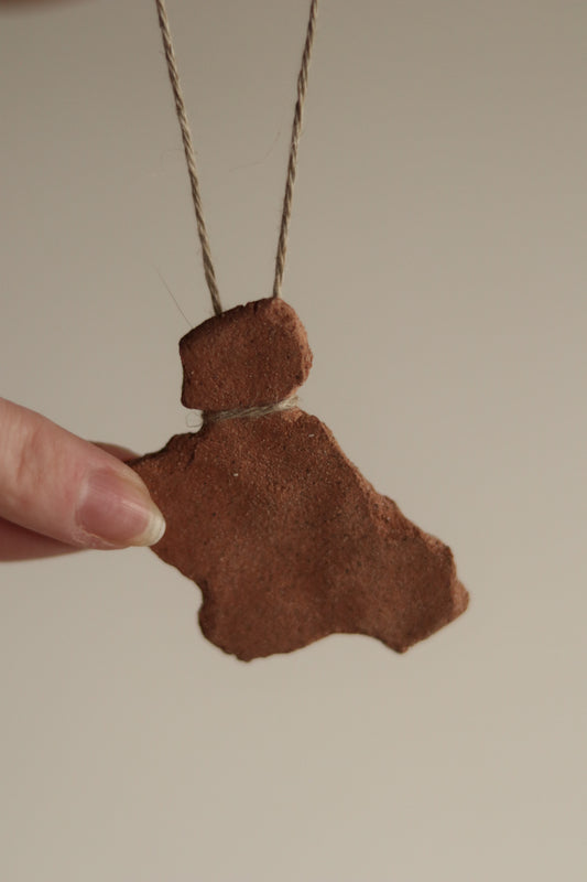 Gathered Earth Ornament/Wall Hanging