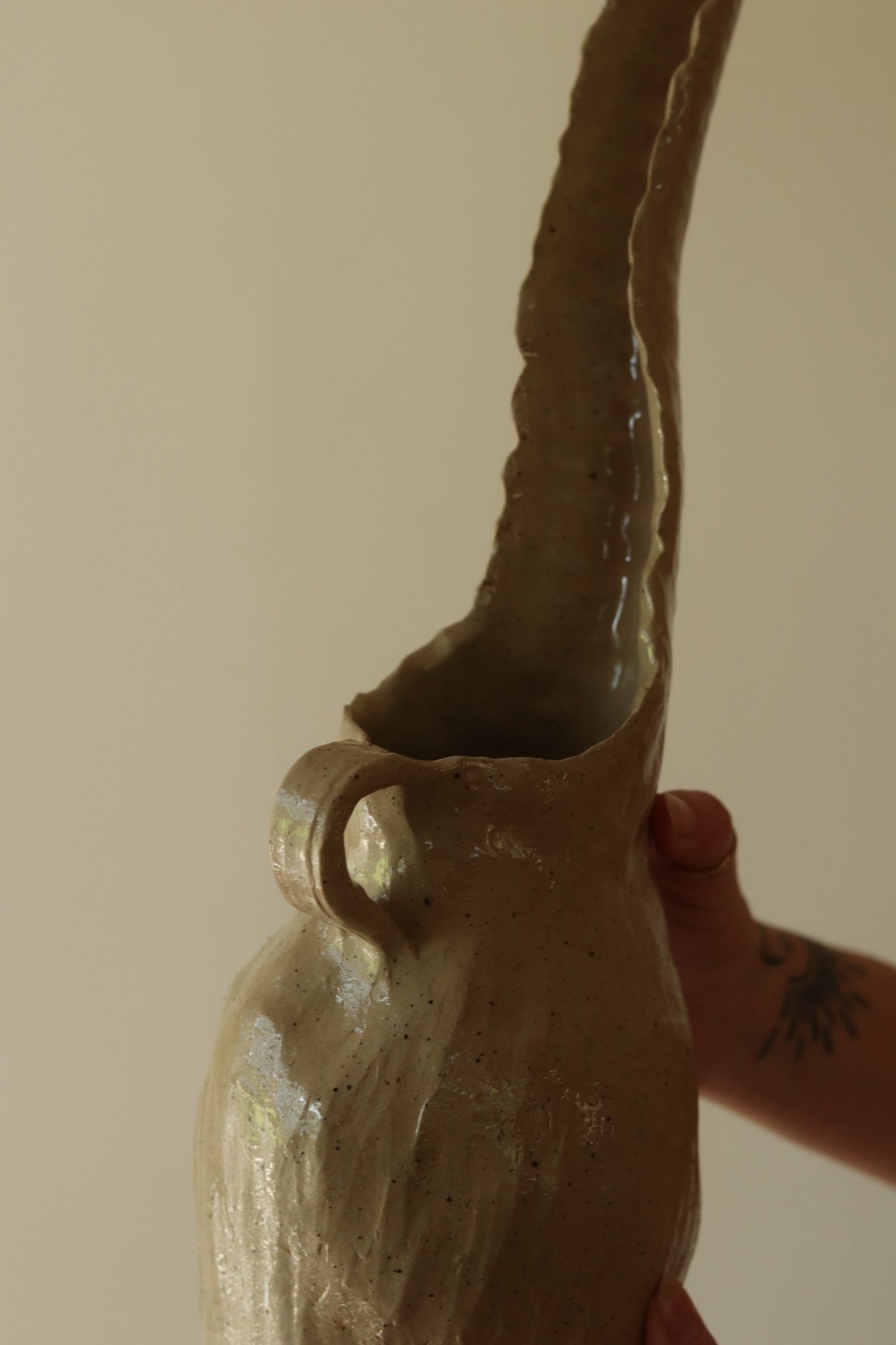 18" Gathered Earth Vessel