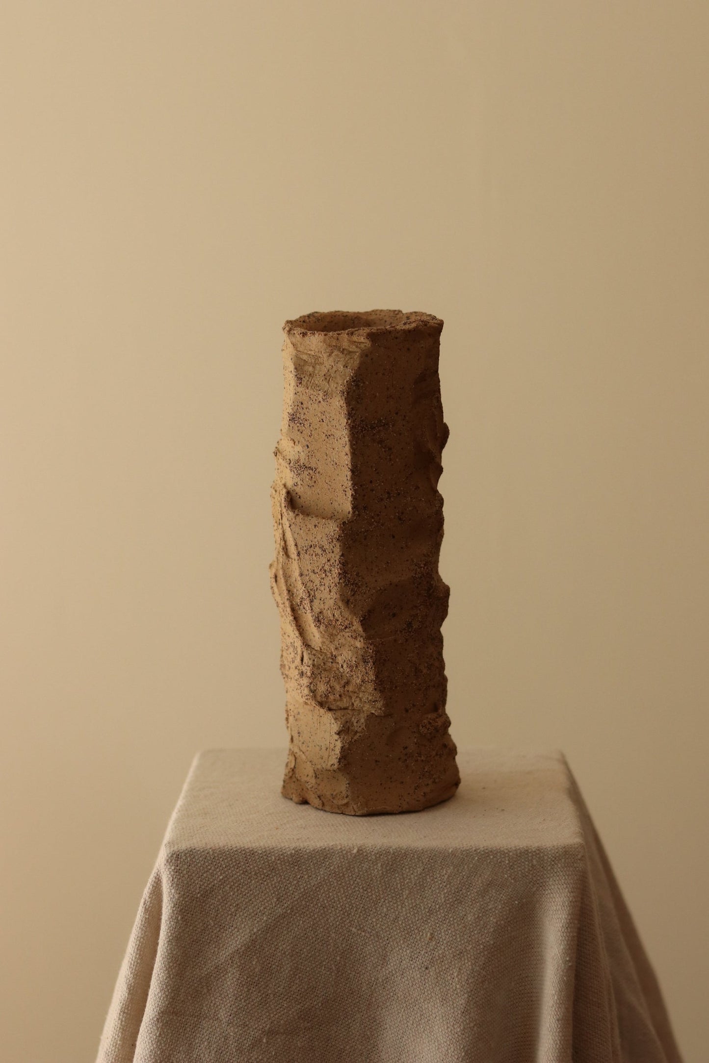 9" Gathered Earth Vessel