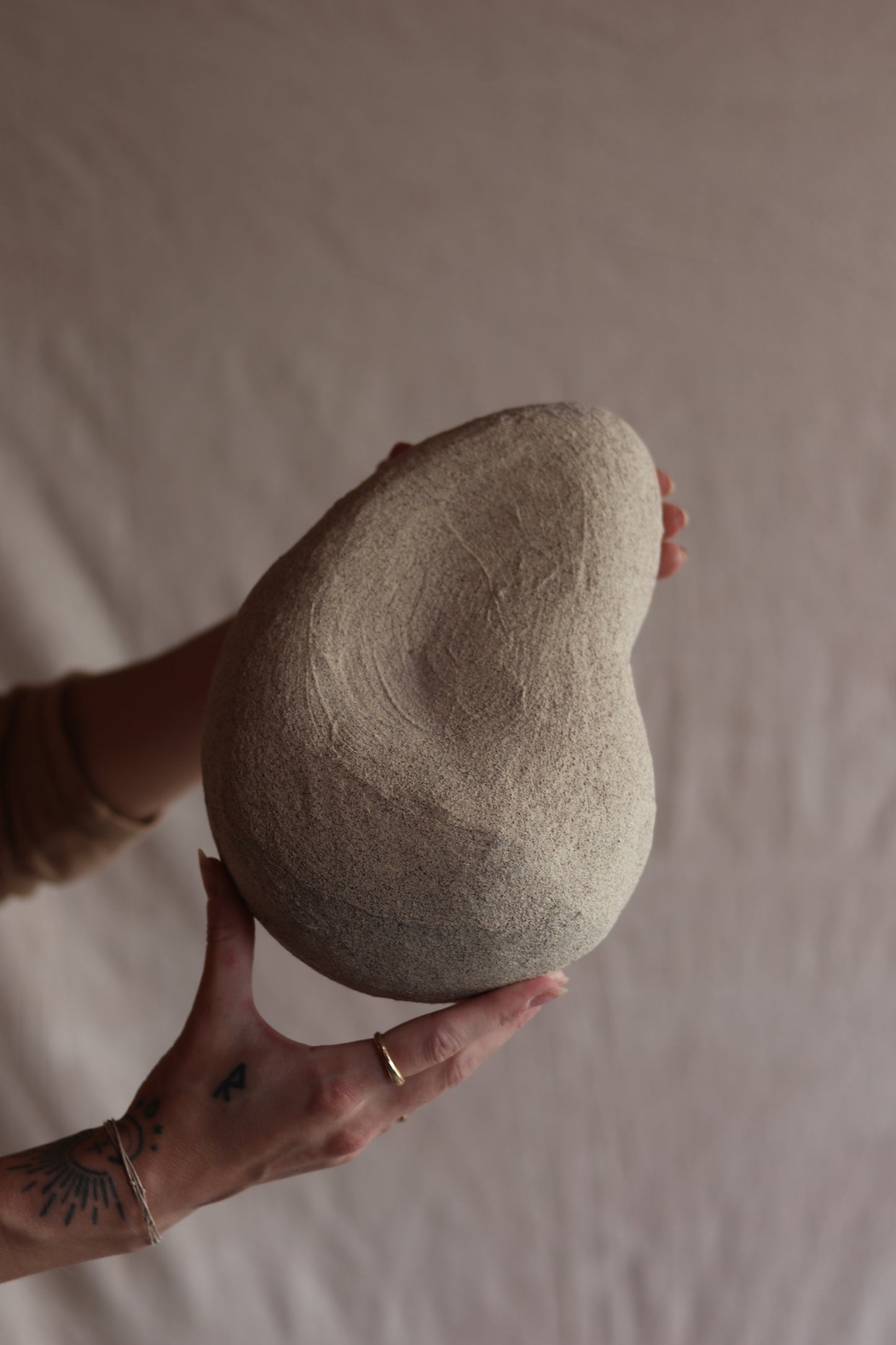 9" Gathered Earth Sculpture