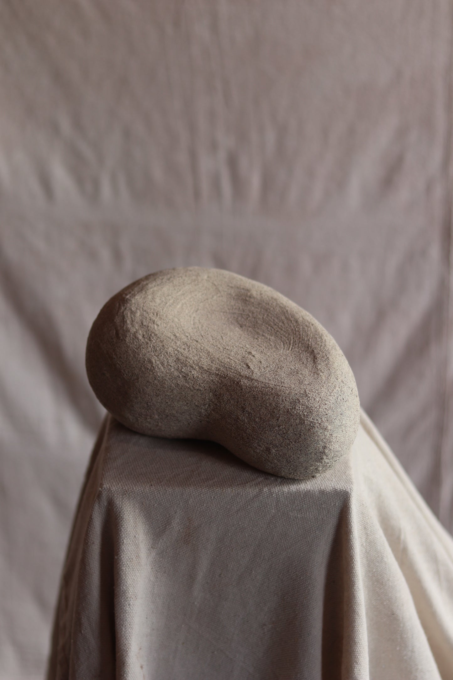 9" Gathered Earth Sculpture
