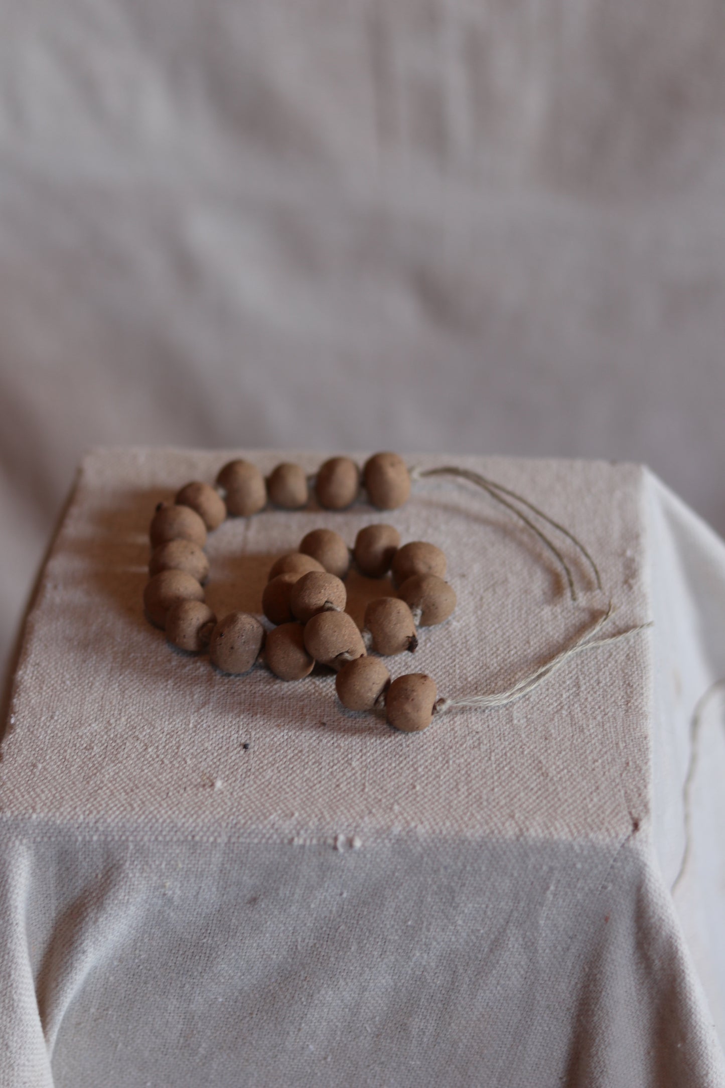 22" Gathered Earth Ancient Bead Strand