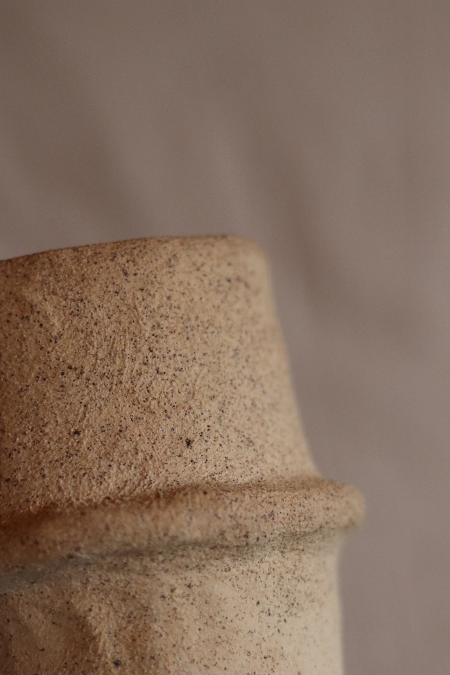 5.5" Gathered Earth Vessel