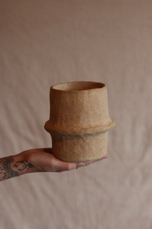 5" Gathered Earth Vessel