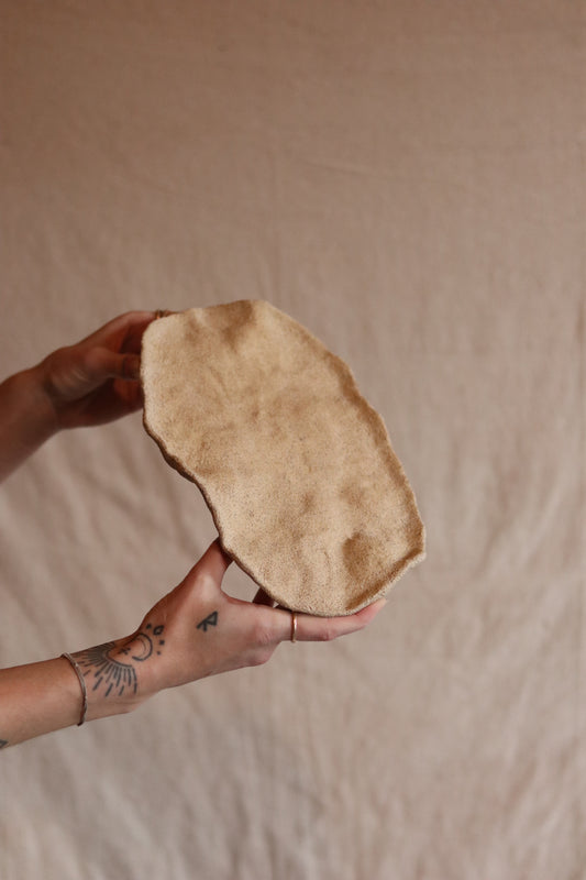 10" Gathered Earth Sculptural Dish
