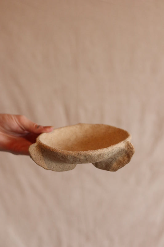 5.5" Gathered Earth Sculptural Bowl