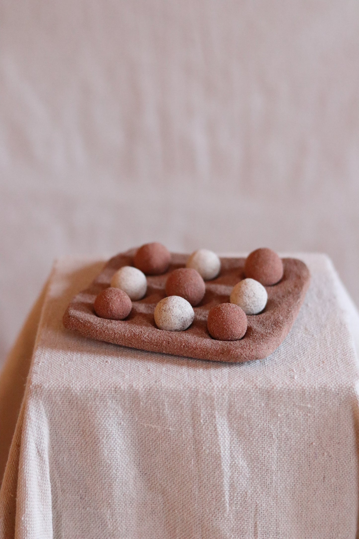 5" Gathered Earth tictactoe