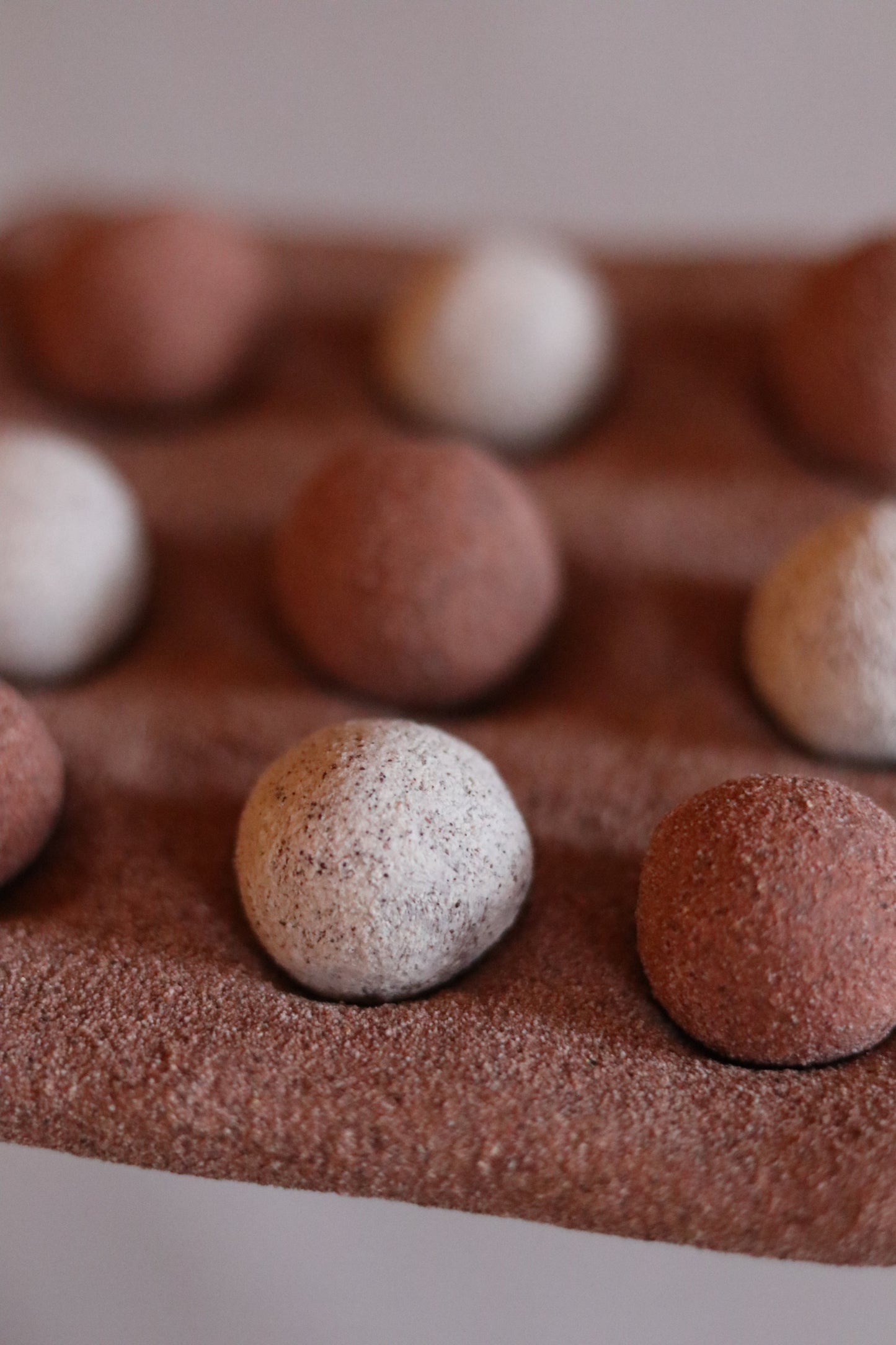 5" Gathered Earth tictactoe
