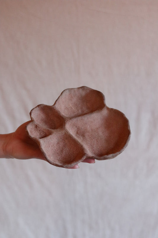 7" Gathered Earth Sculptural Dish