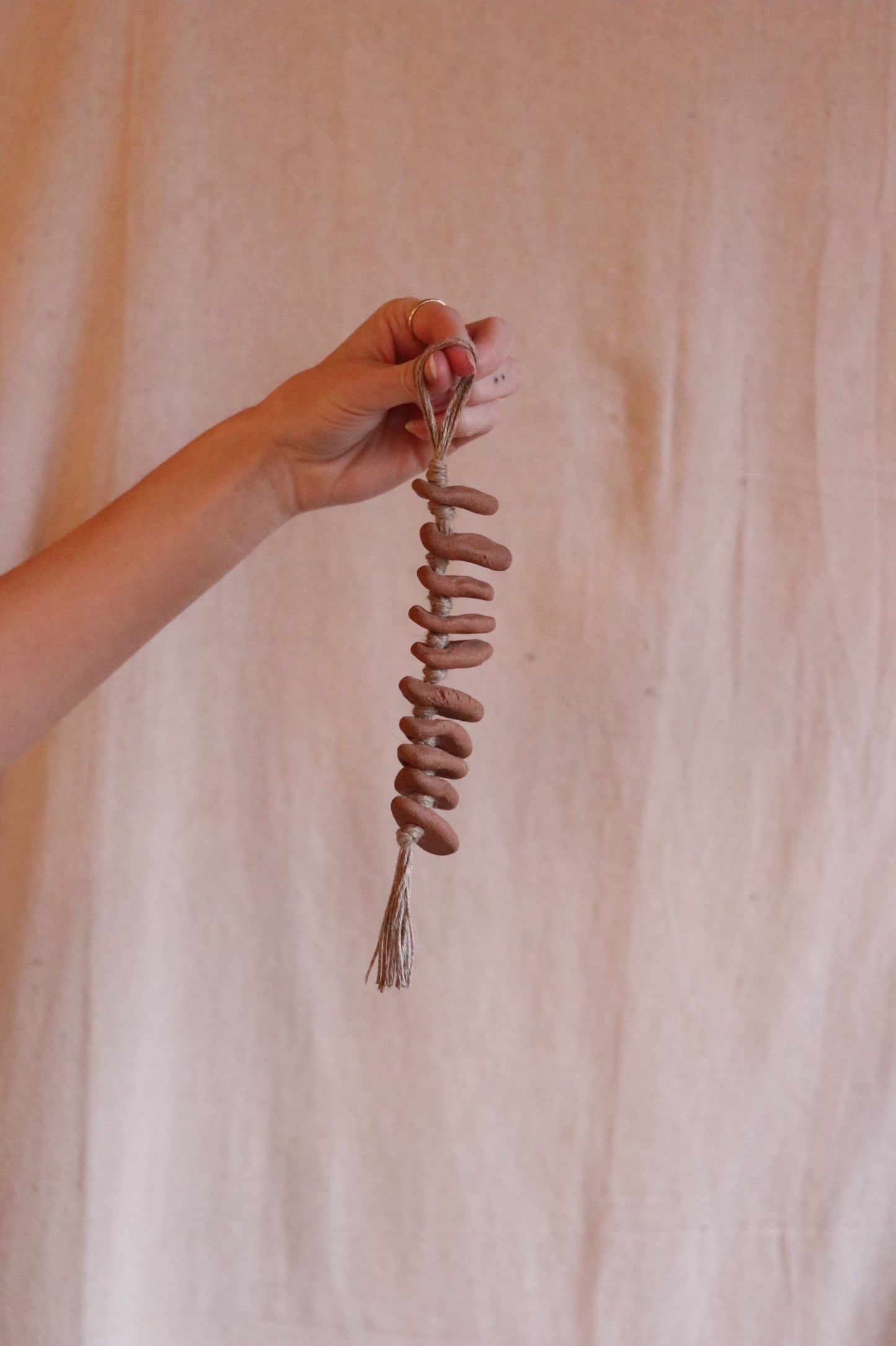 11" Gathered Earth Artifact Strand