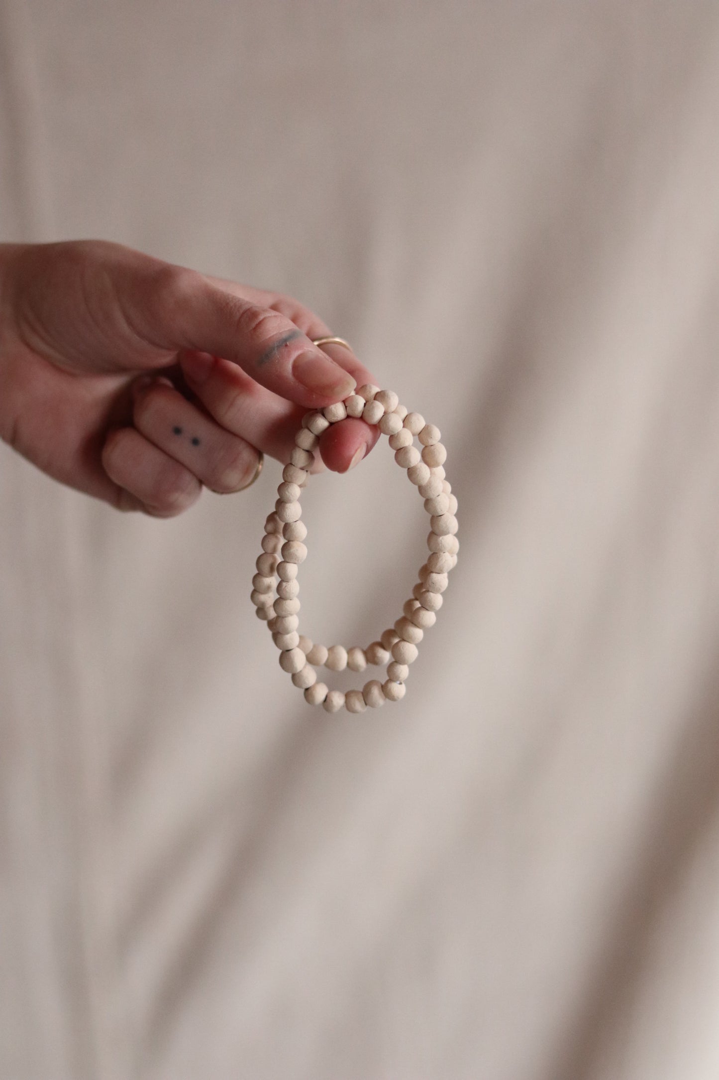 Orgánica Bracelet in Bone