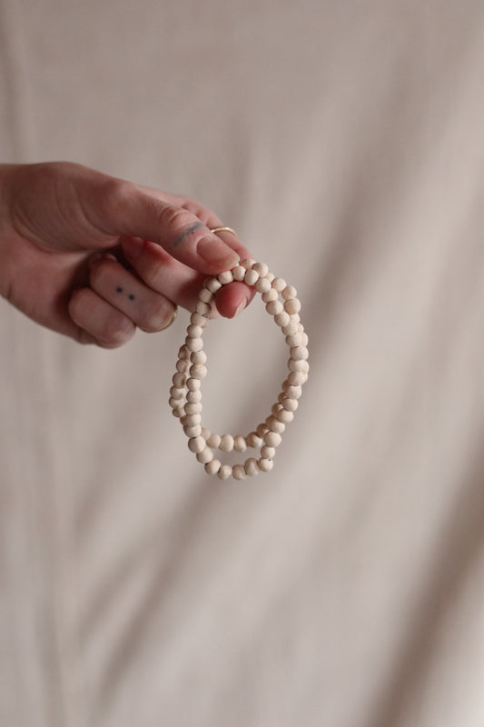 Orgánica Bracelet in Bone
