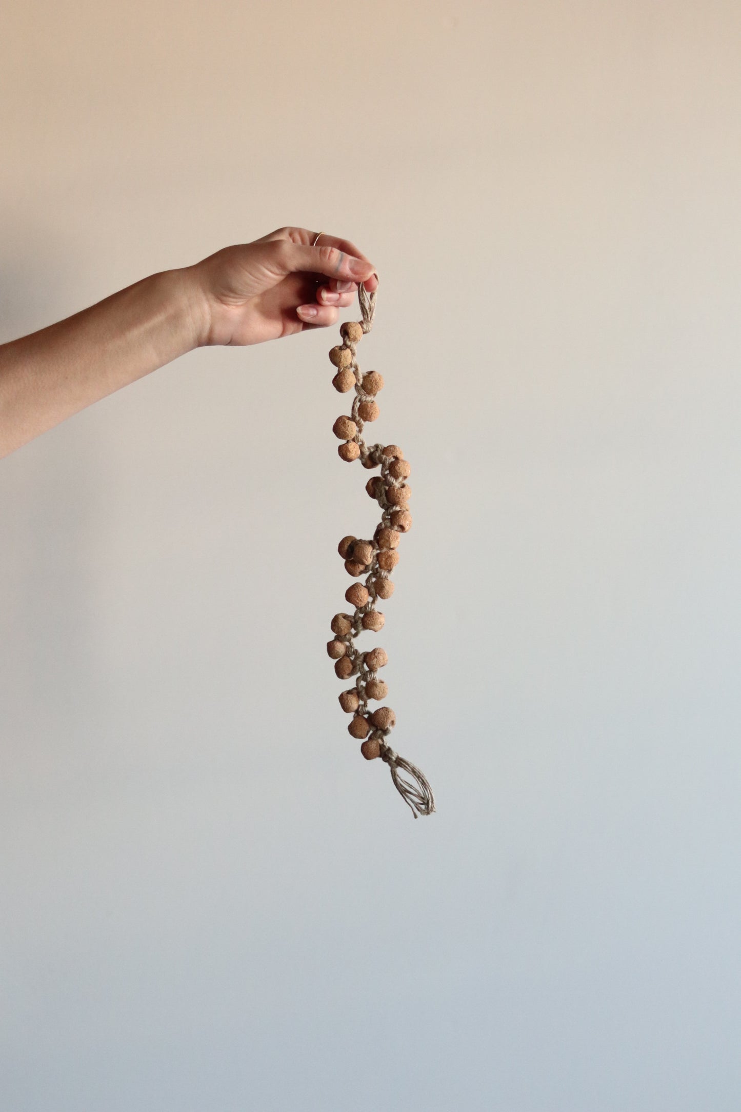 15" Gathered Earth Artifact Bead Strand