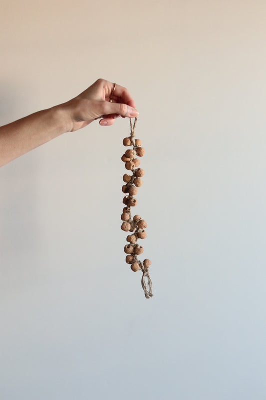 13" Gathered Earth Artifact Bead Strand