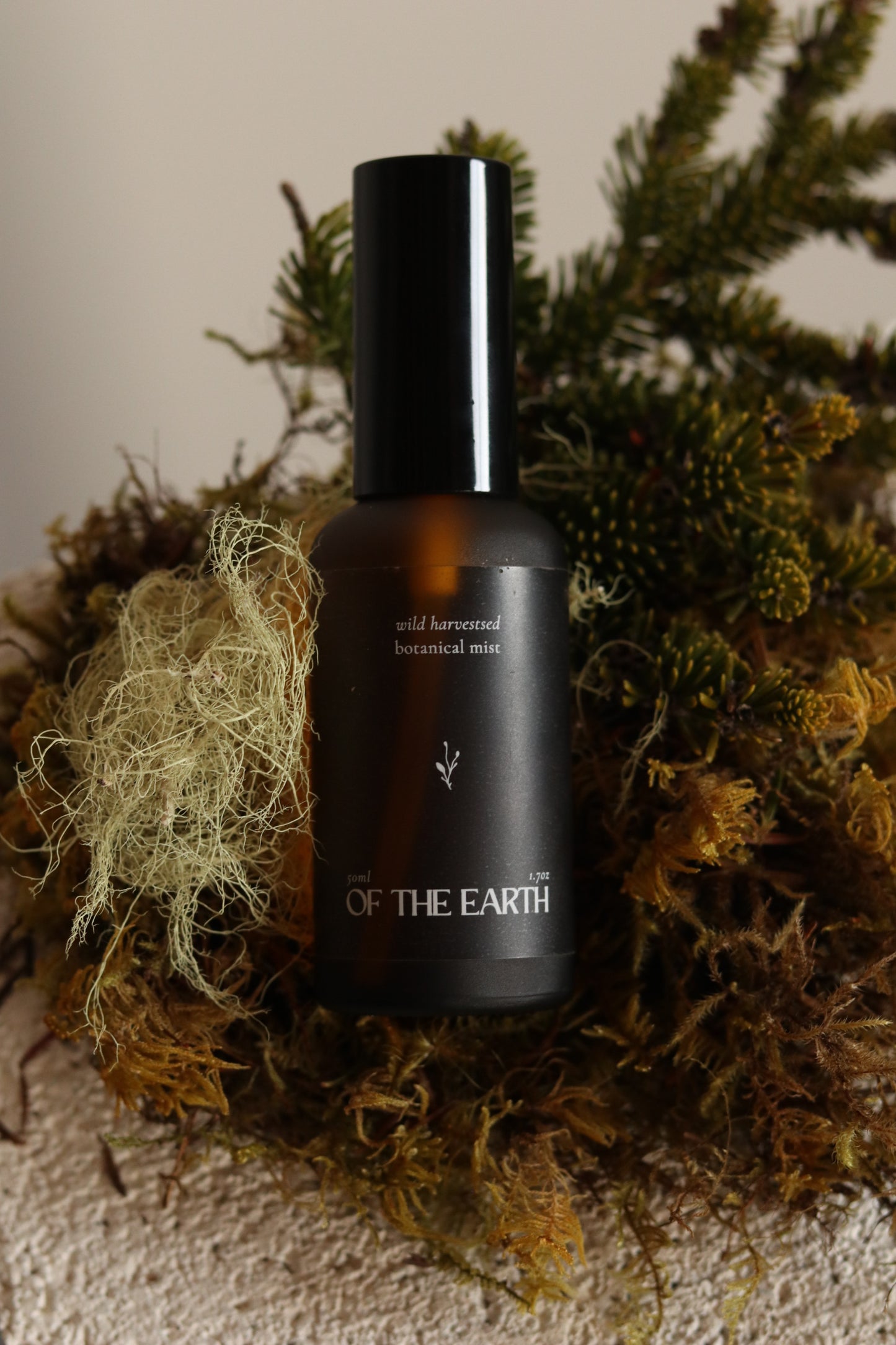 Black Spruce, Usnea and Moss:: Room, Body & Linen Botanical Mist