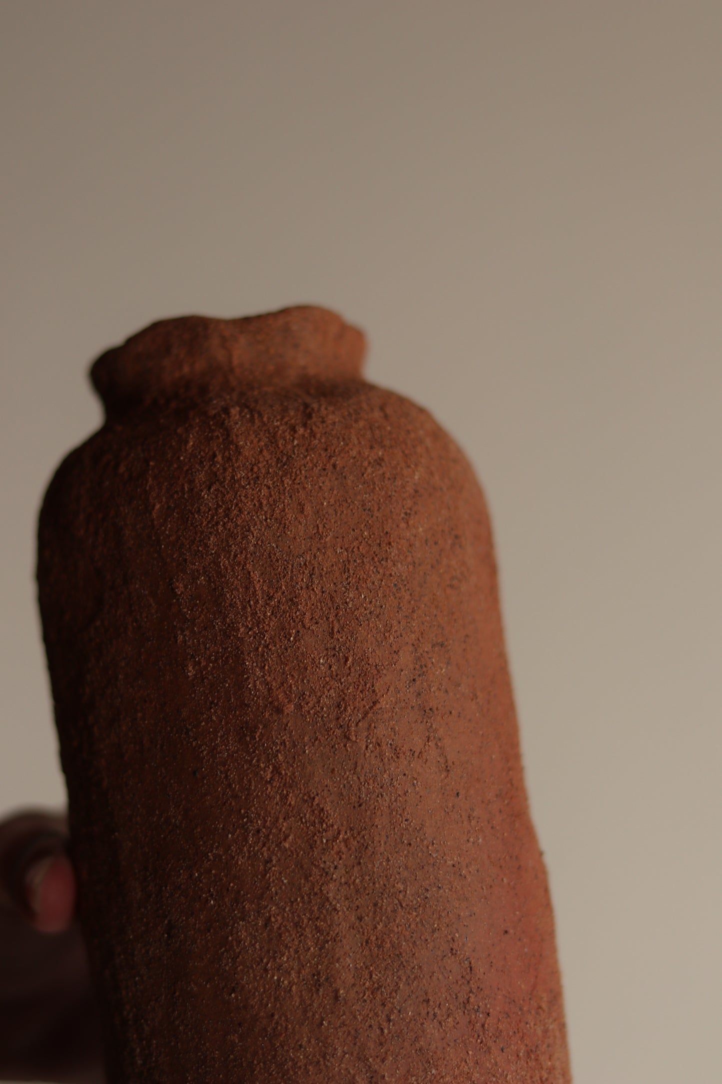 8.5" Gathered Earth Vessel