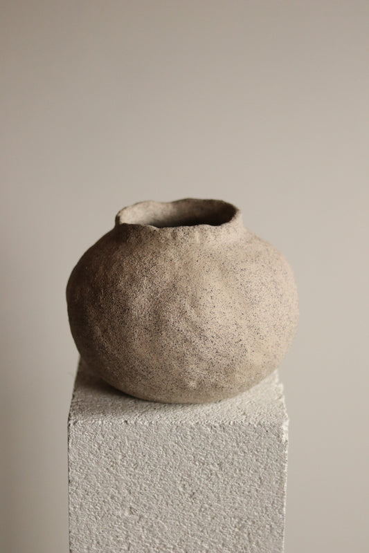 6.5" Gathered Earth Vessel