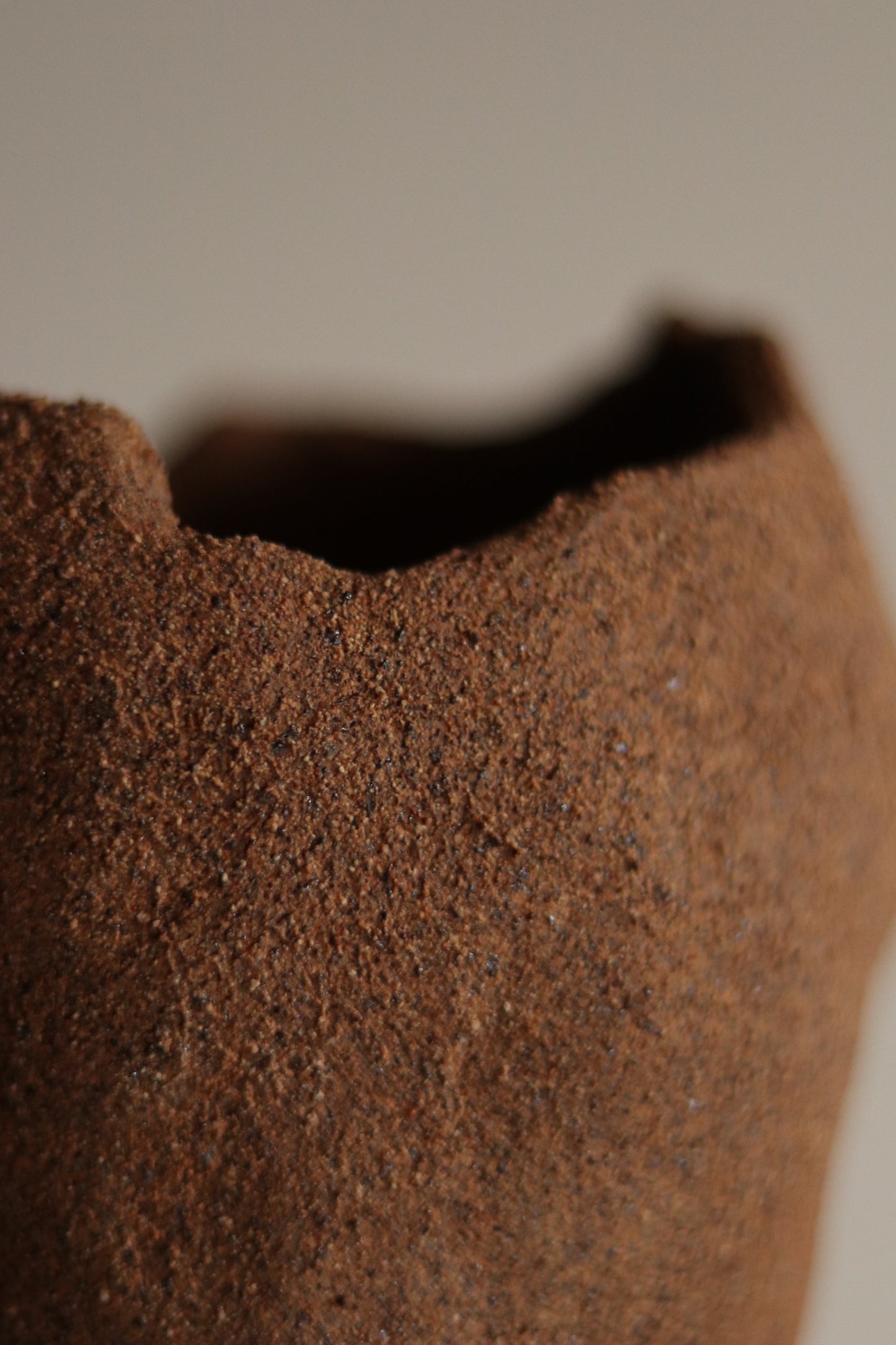 5" Gathered Earth Vessel