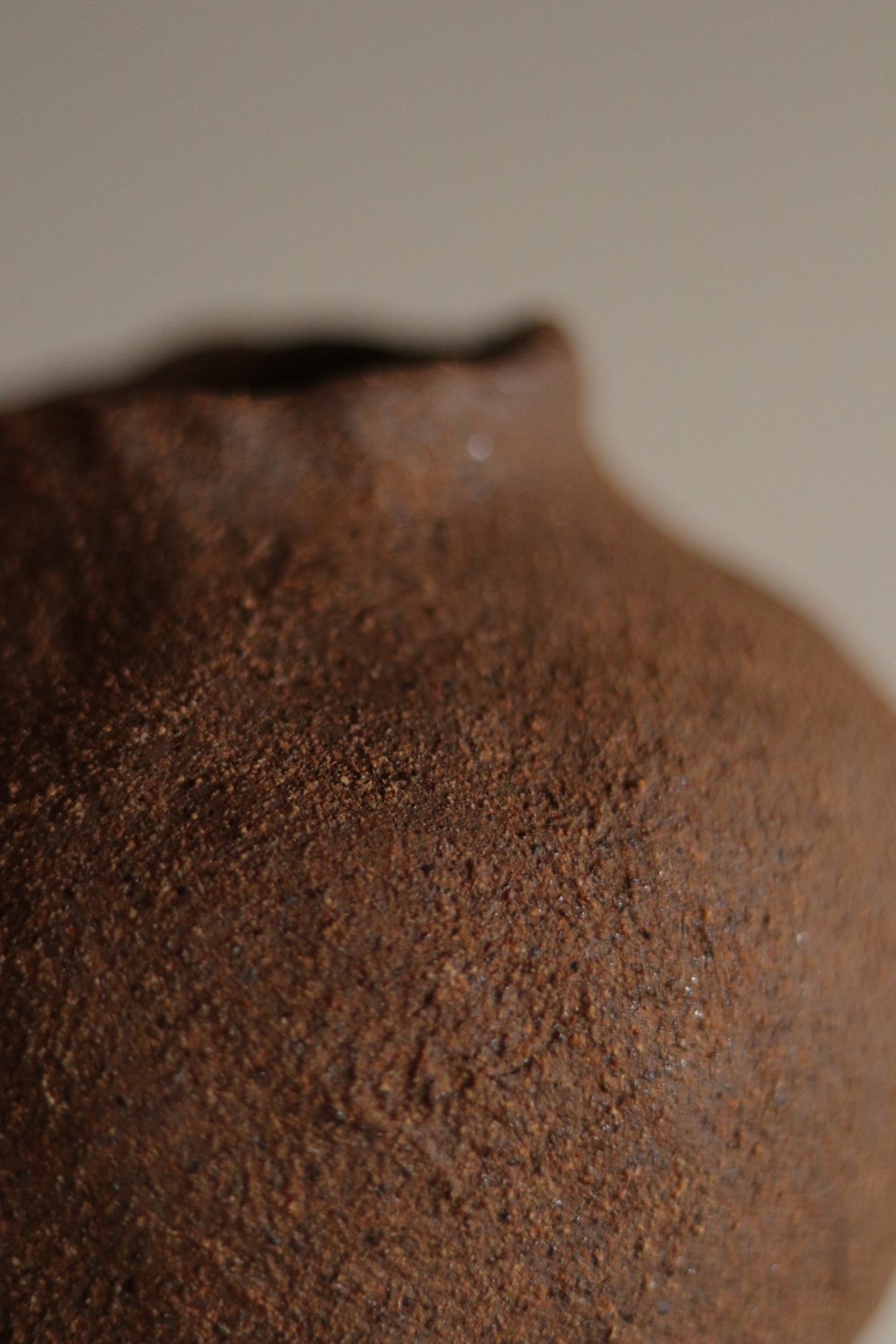 5" Gathered Earth Vessel