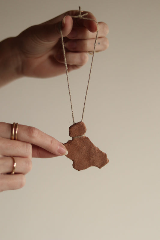 Gathered Earth Ornament/Wall Hanging