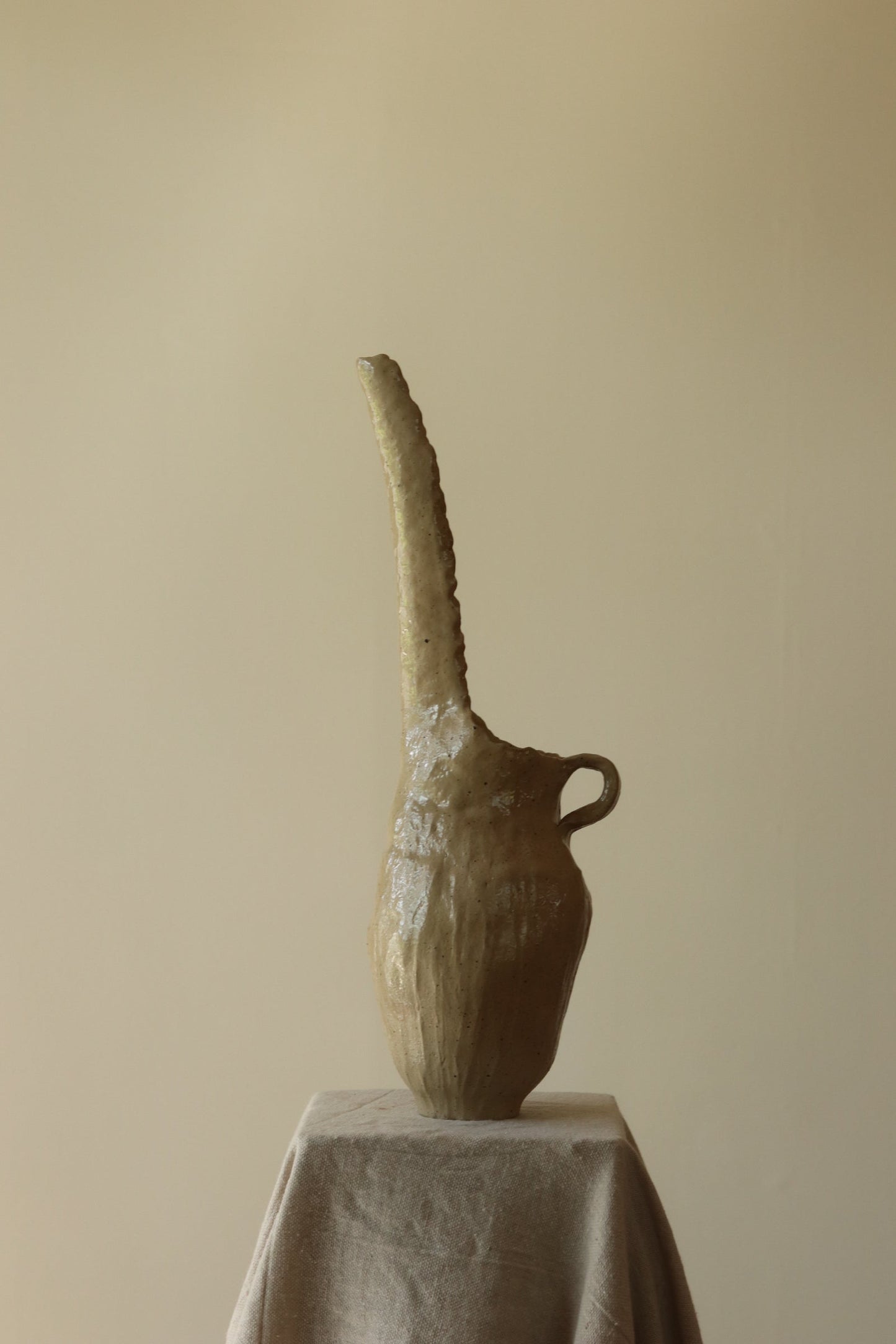 18" Gathered Earth Vessel
