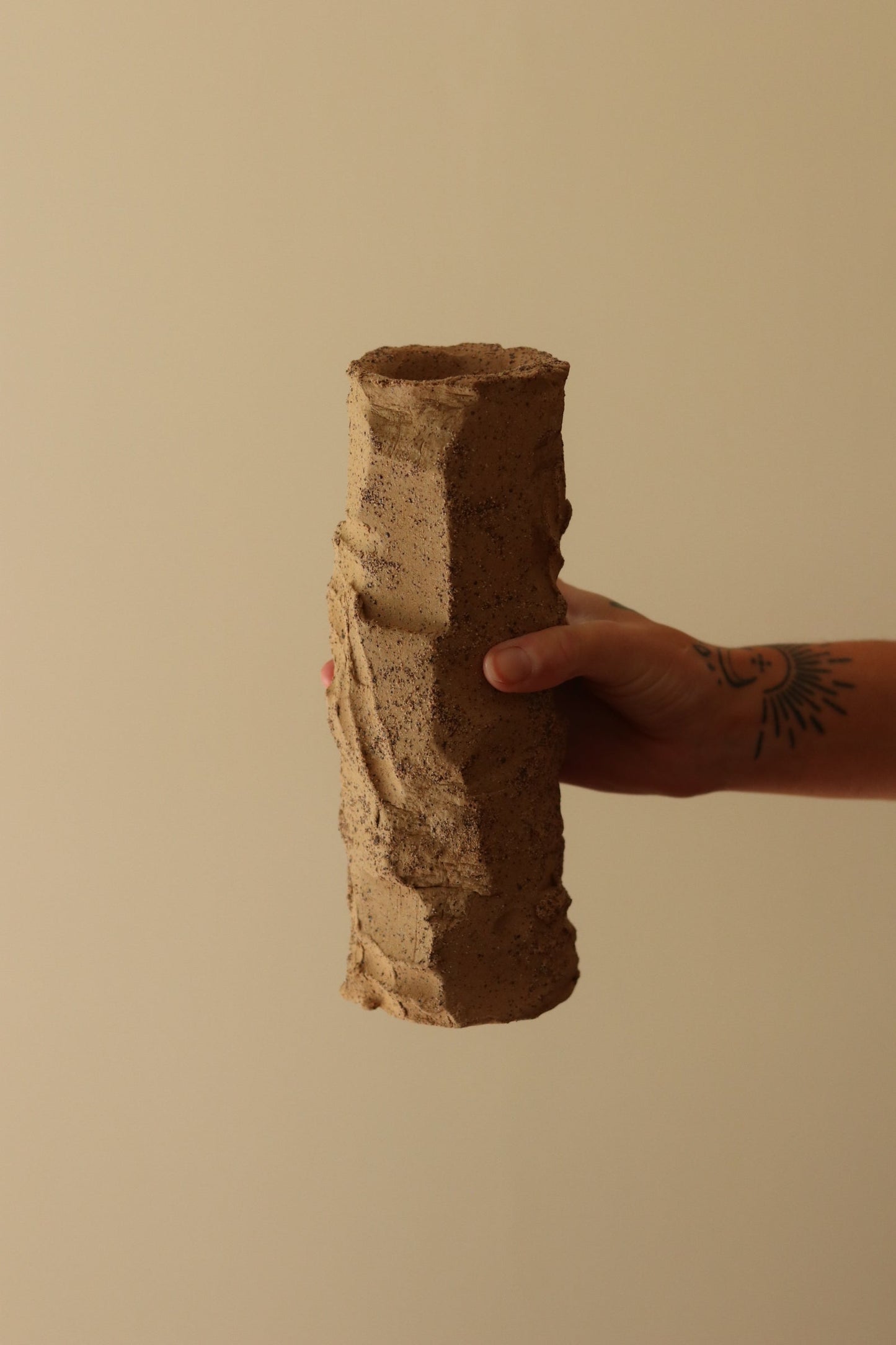 9" Gathered Earth Vessel