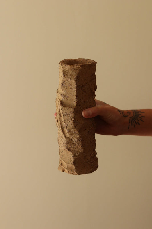 9" Gathered Earth Vessel